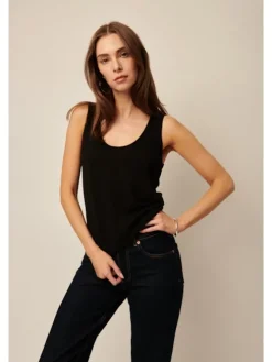 Mckena Tank top in caviar