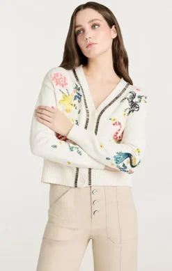 NYLA PATCH ANIMAL CARDIGAN