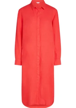 Paulette Dress in Pomegranate