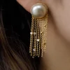 Pearl Earrings in gold