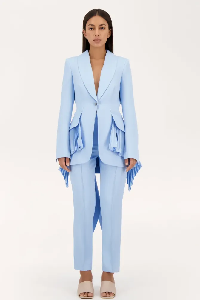 Peggy Skinny Pants in light blue