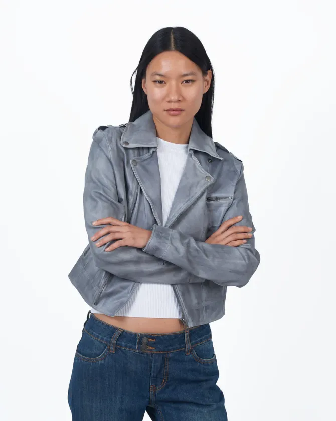 Piper Patina Leather Jacket