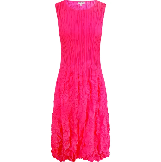 Quenelle Smash Pocket Dress in mars pink