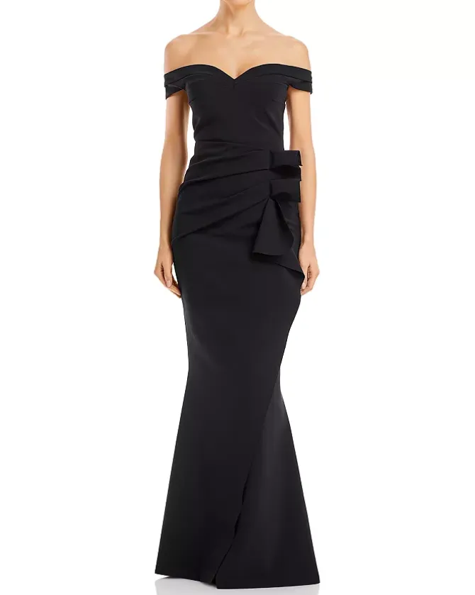 Radoslava Long Dress in Black