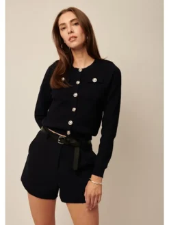 Rhea Cardigan in midnight