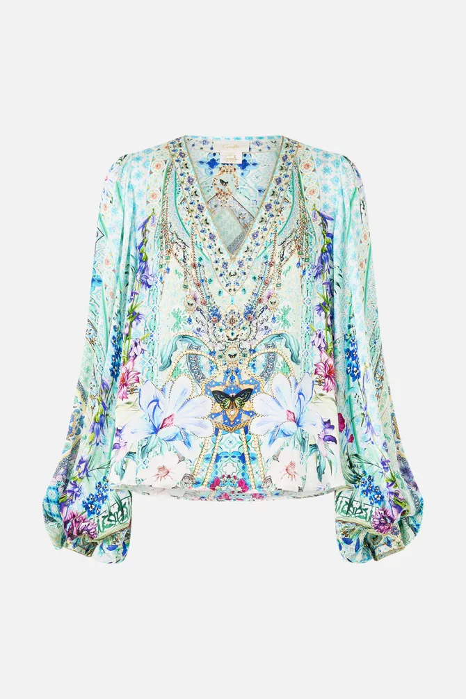 Riva V-Neck Blouse
