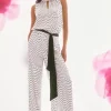 Roger Belted Wide Leg Pants