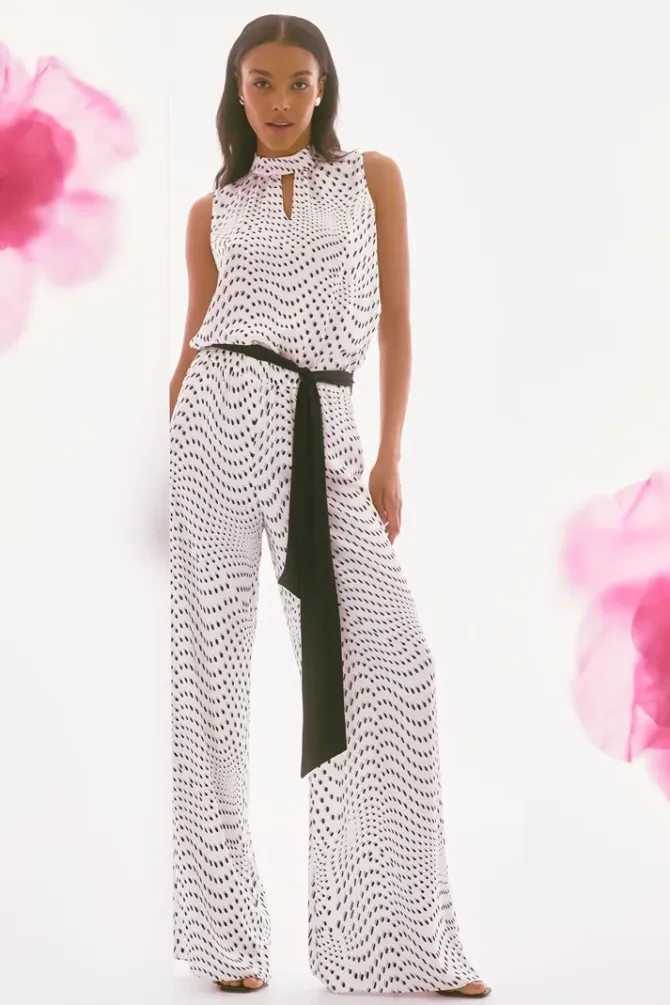 Roger Belted Wide Leg Pants