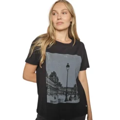 Soléne O-SS Tee in black
