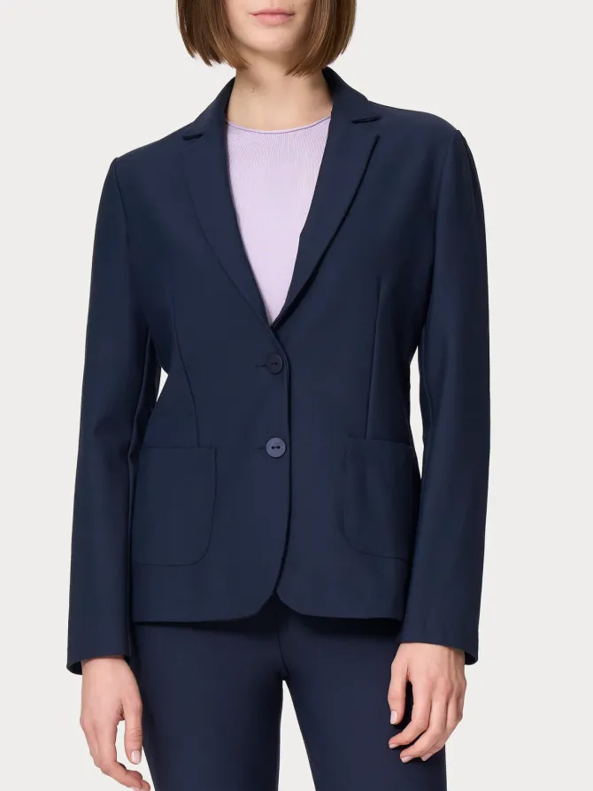 Sophia Compact Blazer in navy