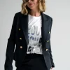 Sophia Dark Denim Blazer