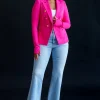 sophia hot pink blazer
