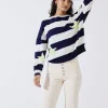 Stripe Star Sweater