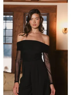 Thatcher Bodysuit in black – medium