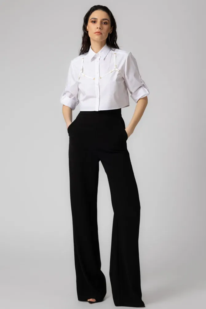 Tinashe Outline Cropped Shirt