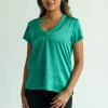 Veronica Shirt in Forest Green