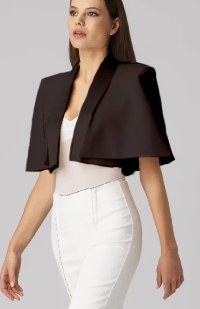 Ward Cape in black